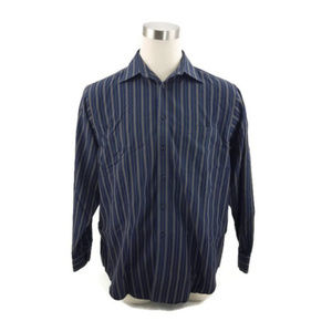 Roundtree Yorke Gold Label L/S Striped Shirt